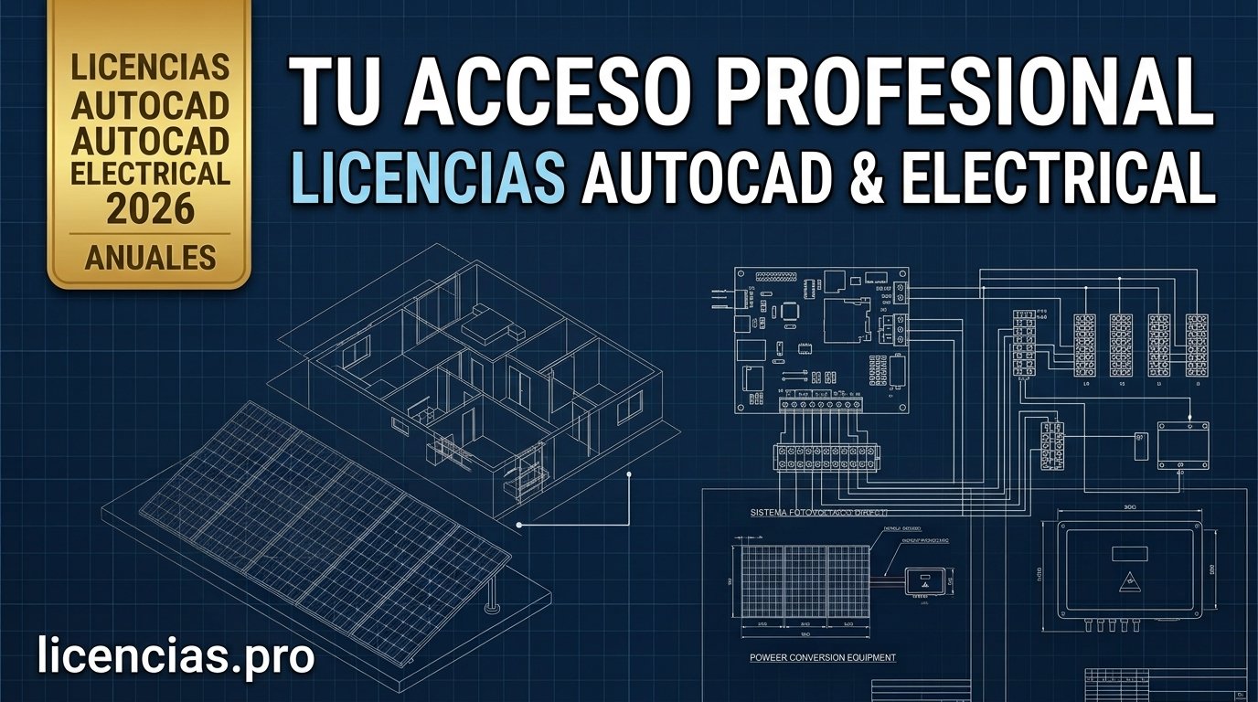 Licencias Autocad, Autocad Electrical 2026